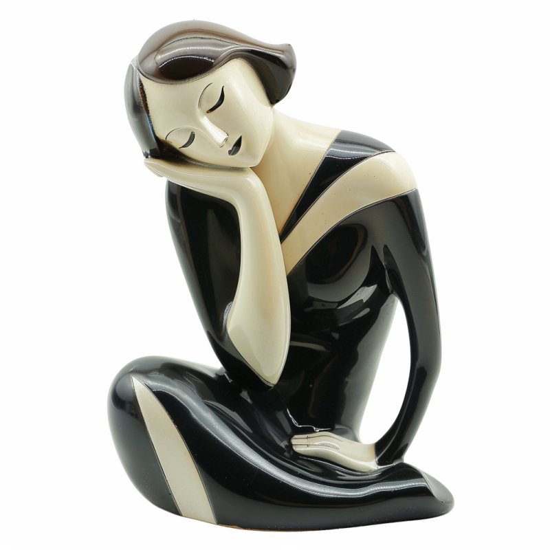 Ekskluzywna figurka Art Deco