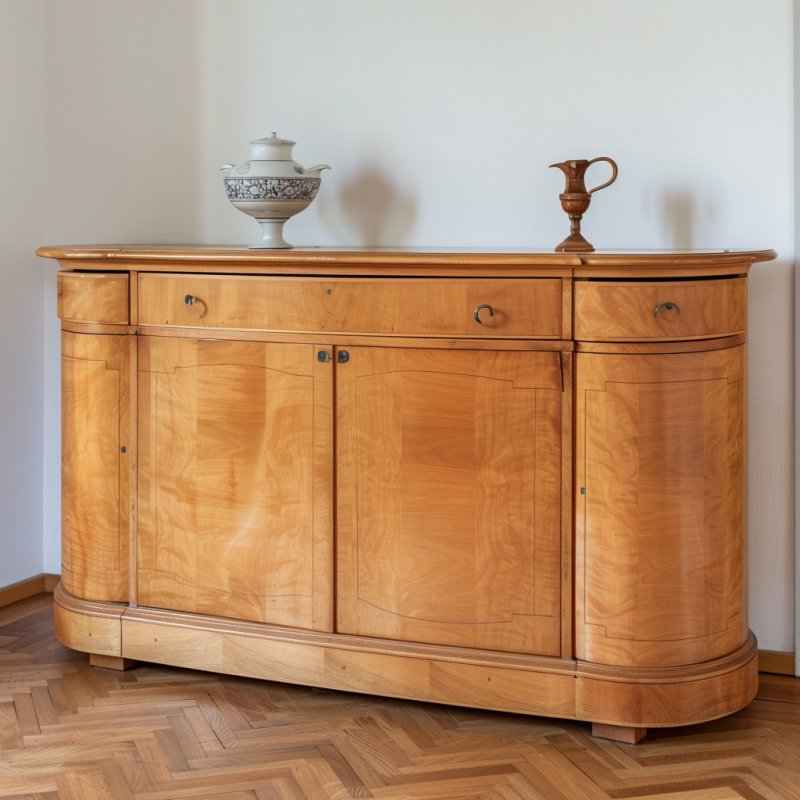 Bufet w stylu Biedermeier z początku XIX wieku