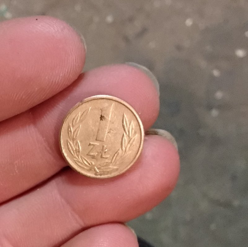 Próba bicia 1zł