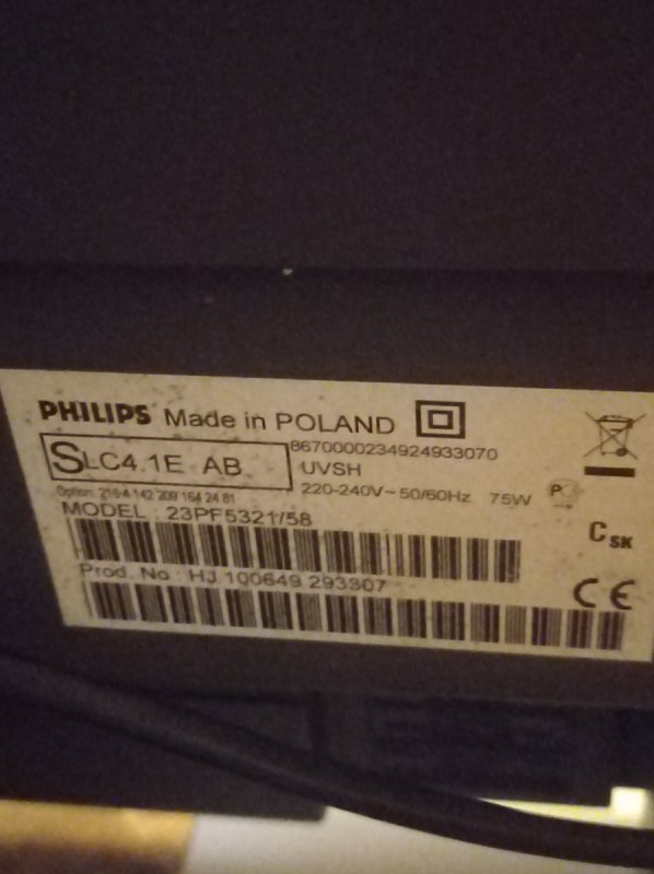Telewizor Philipsa - 02 Telewizor Philipsa - 02