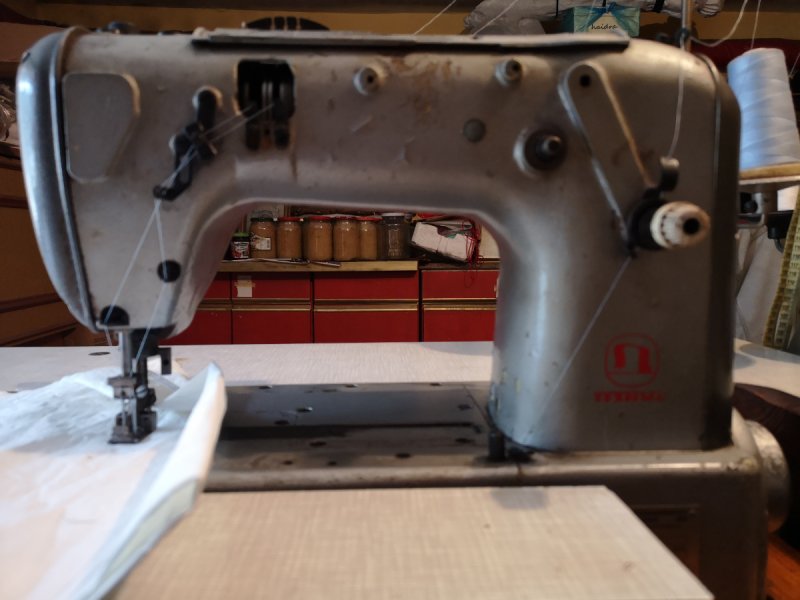 Maszyna Dwuigłowa drabinkowa Tekstima