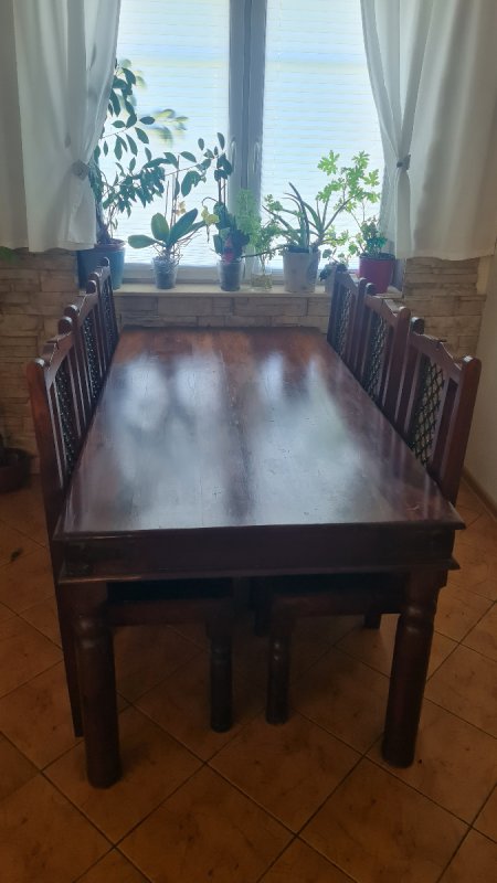 STÓŁ 180x90 + 8 krzeseł - 05 STÓŁ 180x90 + 8 krzeseł - 05