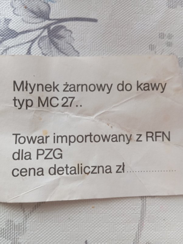 40 letni młynek żarnowy Unikat - 03 40 letni młynek żarnowy Unikat - 03