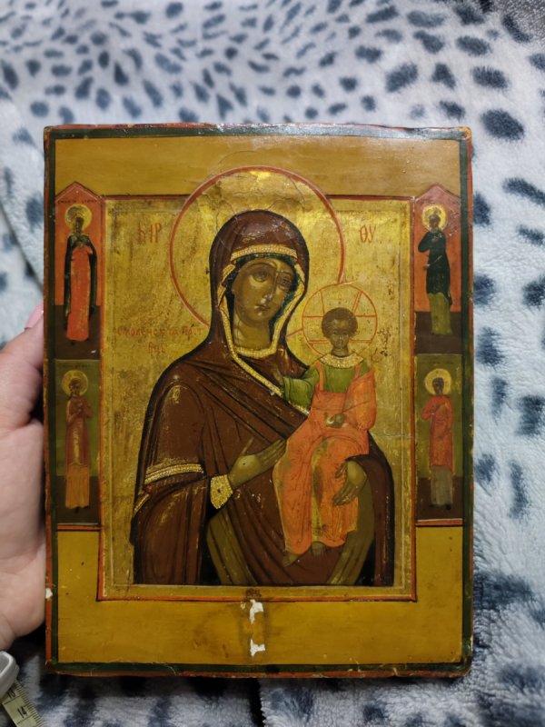 Ikona rosyjska w bardzo dobrym stanie - 01 Ikona rosyjska w bardzo dobrym stanie - 01