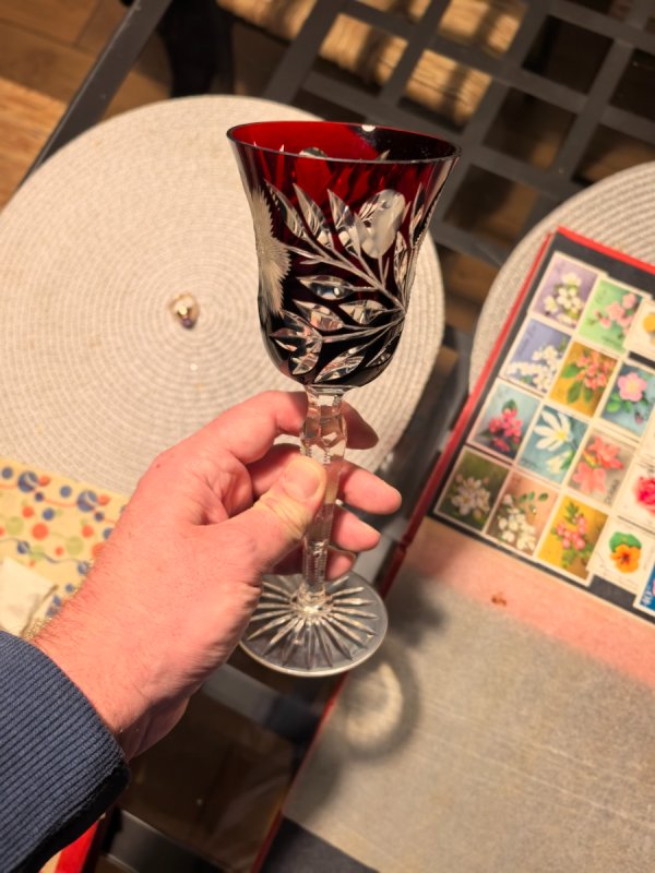 Kielich kryształowy