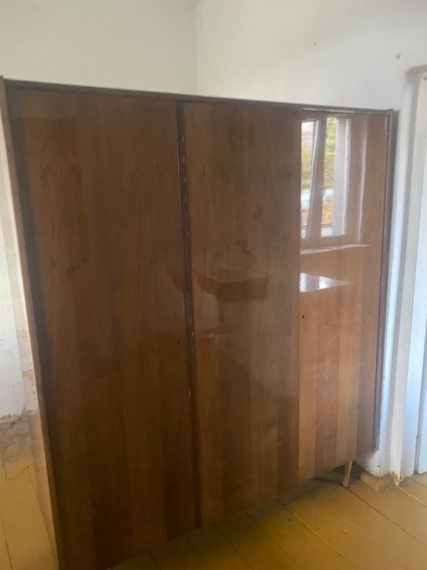 Szafa PRL Vintage lata 60/70 fornir, wysoki