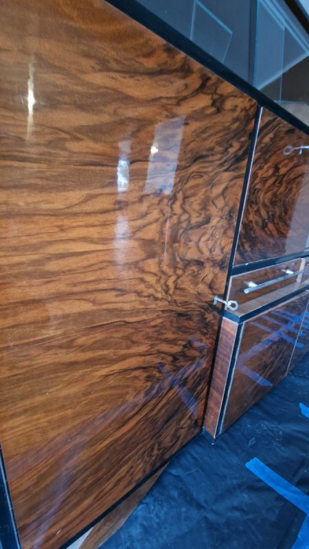 Kredens Meblościanka PRL lata 60 70 - 03 Kredens Meblościanka PRL lata 60 70 - 03