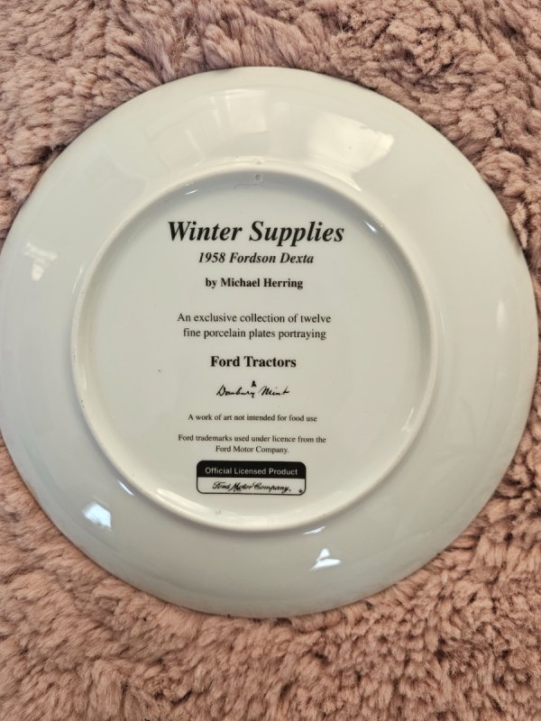 Zestaw 3 talerzy kolekcjonerskich Michael Herring