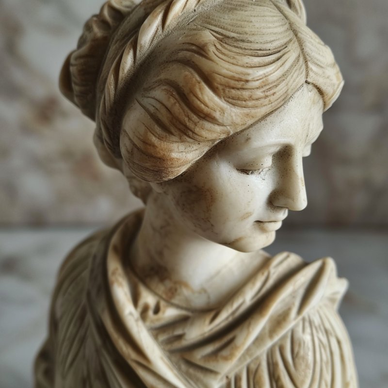 Popiersie,rzeźba secesja - 02