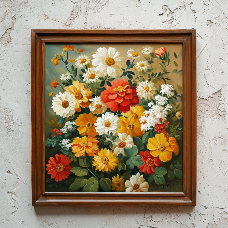 Obraz olejny 25x25 - 01 Obraz olejny 25x25 - 01