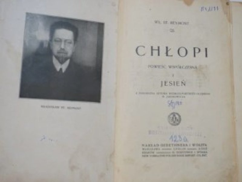 Komplet Chłopi Władysława Reymonta, wydanie z 1914 roku - 01