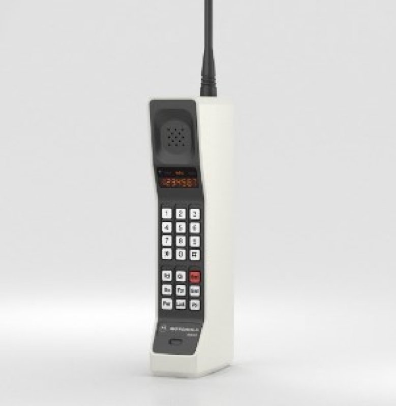 Pierwszy model telefonii komórkowej - 01 Pierwszy model telefonii komórkowej - 01