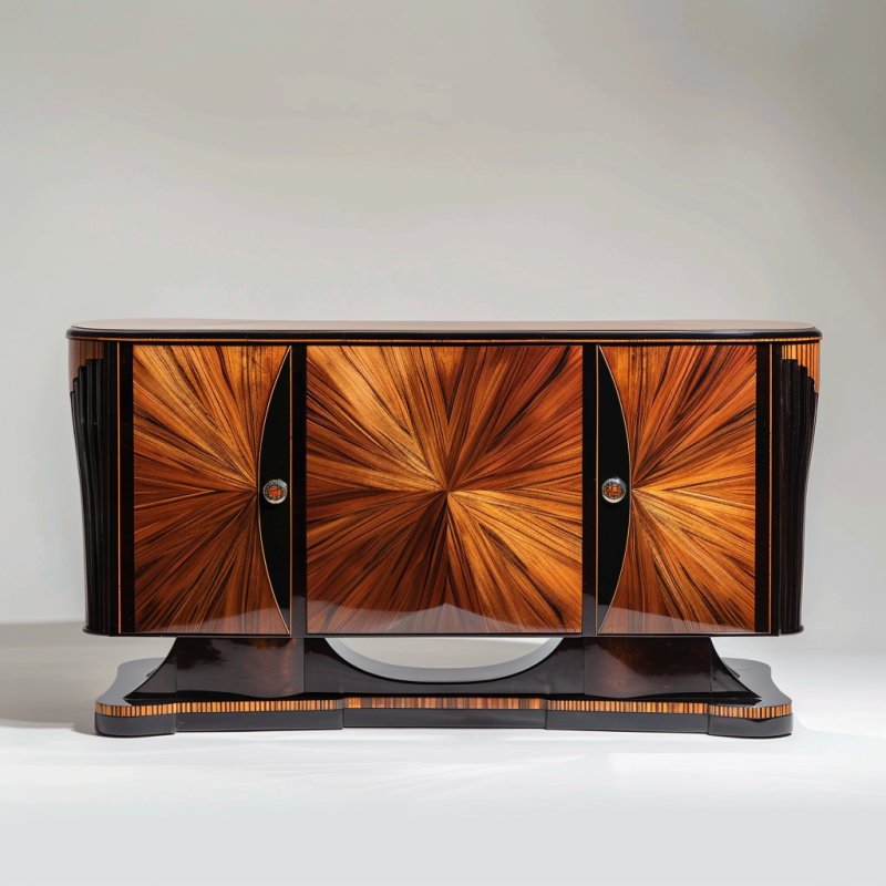 Art Deco kredens z lat 30. XX wieku - 01 Art Deco kredens z lat 30. XX wieku - 01