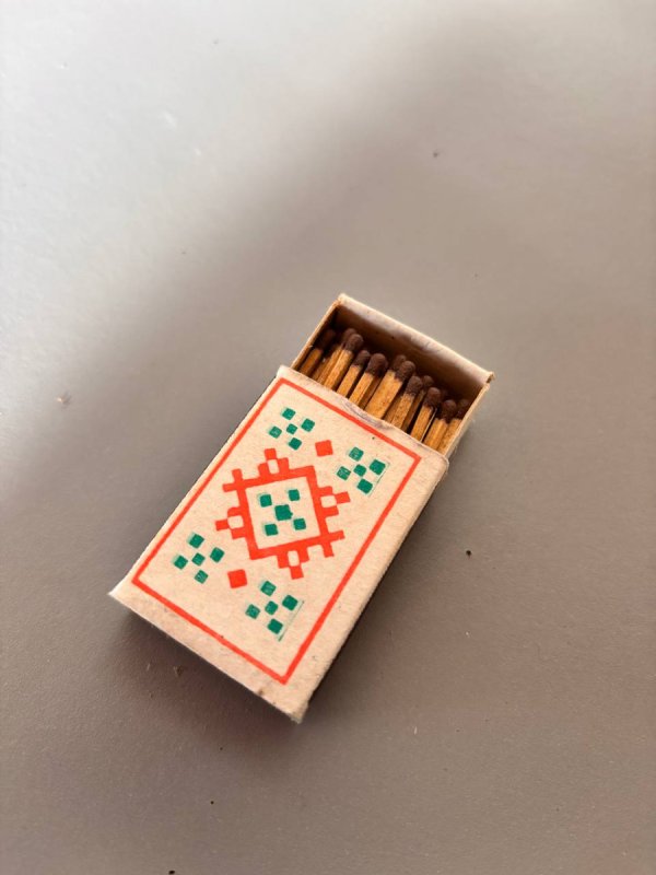 Paczka z zapałkami z czasów ZSRR