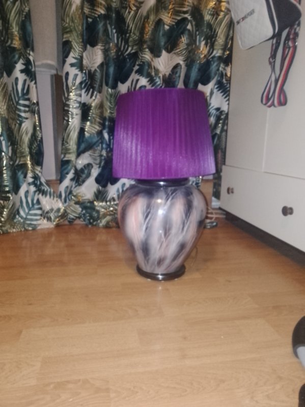 Lampa porcelanowa