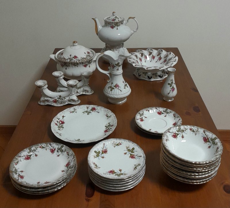Komplet porcelany Chodzież