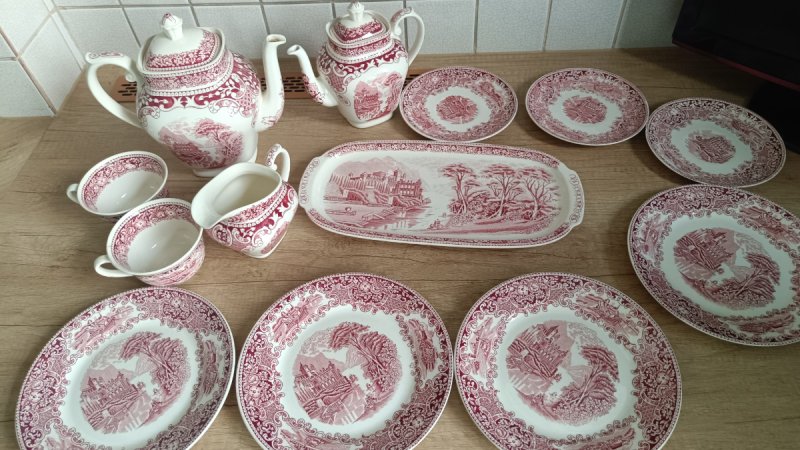 Zestaw porcelany holenderskiej Petrus Regout