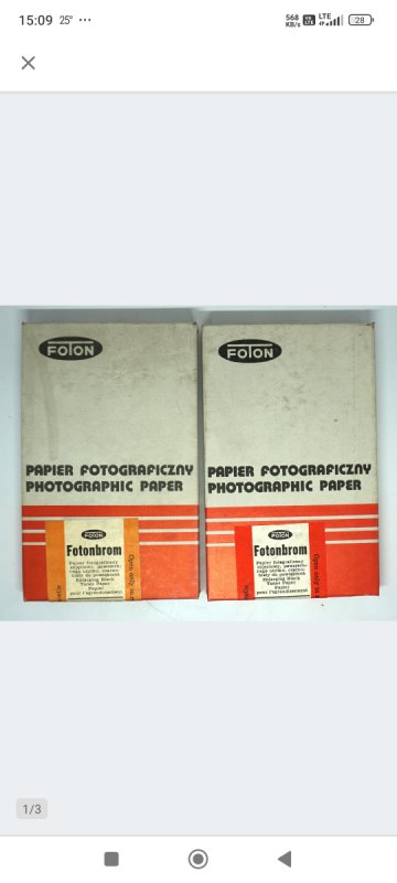 Papier fotograficzny foton