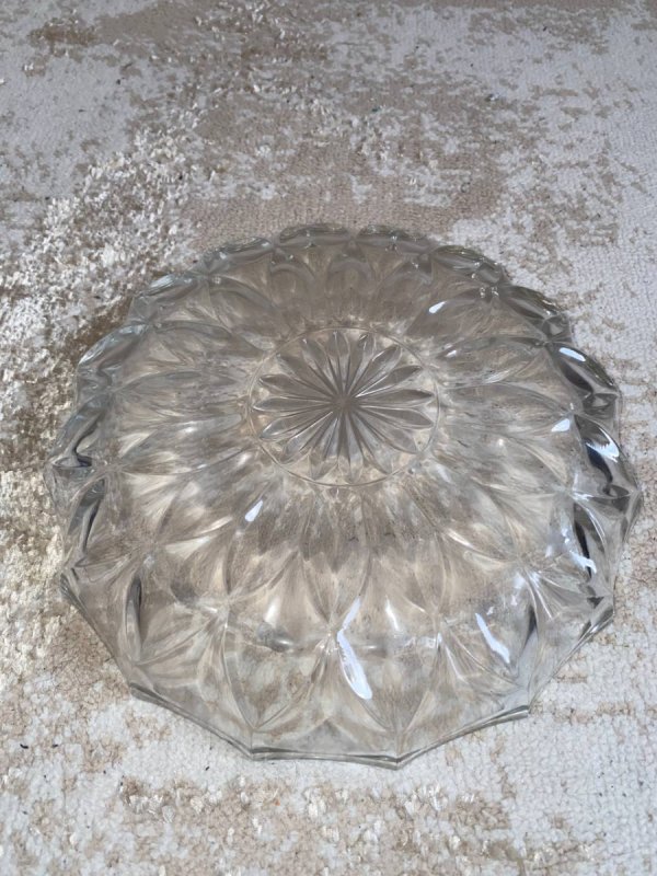 Patera Kryształ Talerz z PRL - 03