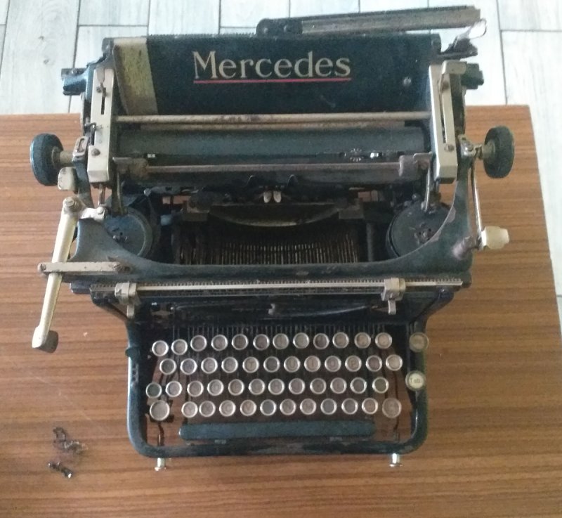 Maszyna do Pisania Mercedes Zella Mehlis