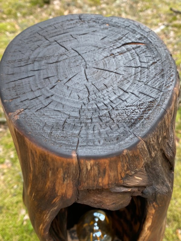 Ręcznie wykonana lampa - 02
