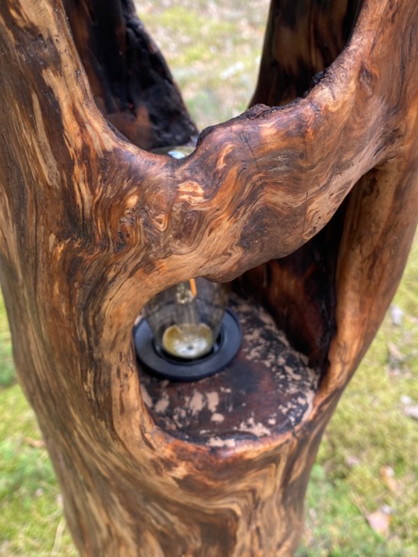 Ręcznie wykonana lampa - 03
