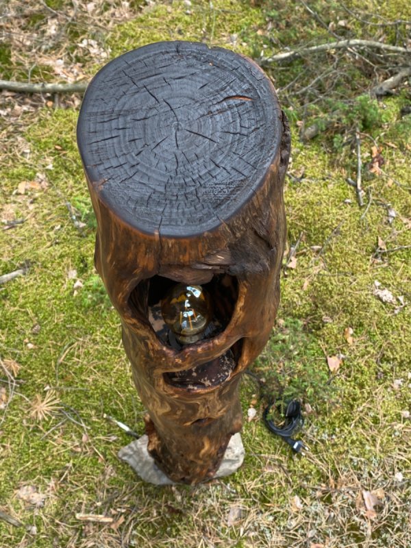 Ręcznie wykonana lampa - 05