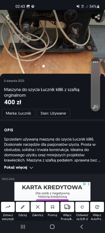 Maszyny do szycia Łucznik