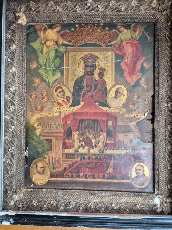 Obraz Uroczystość koronacji Matki Boskiej 1911 r. - 08 Obraz Uroczystość koronacji Matki Boskiej 1911 r. - 08