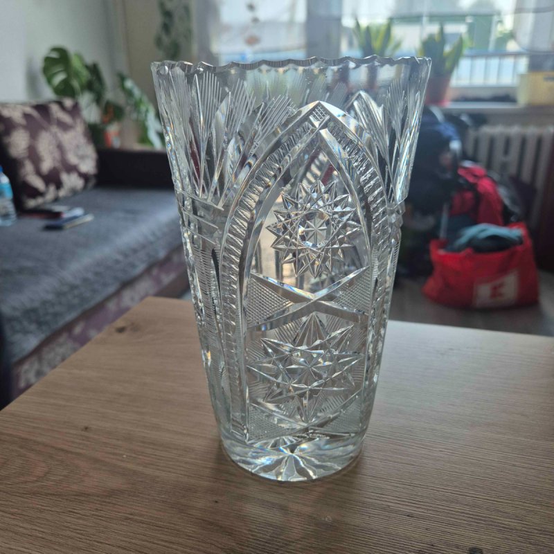 Krysztalowy wazon