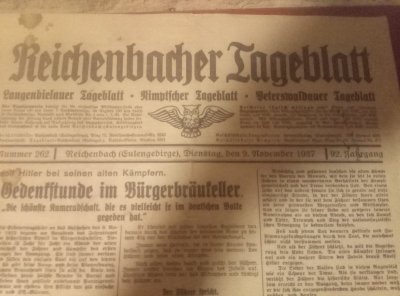 Gazeta z roku 1937 komplety Egzemplarz - 04