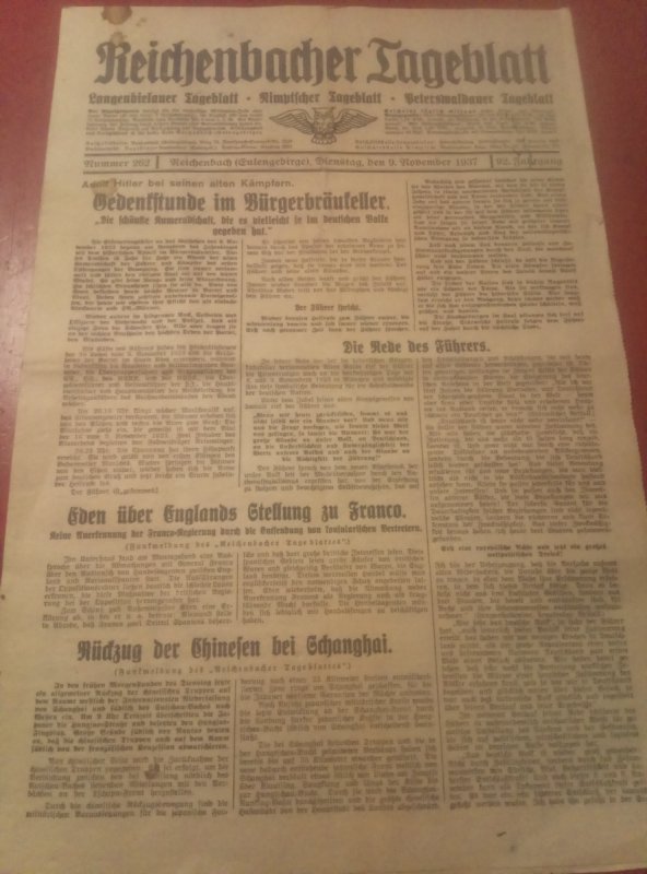 Gazeta z roku 1937 komplety Egzemplarz - 05