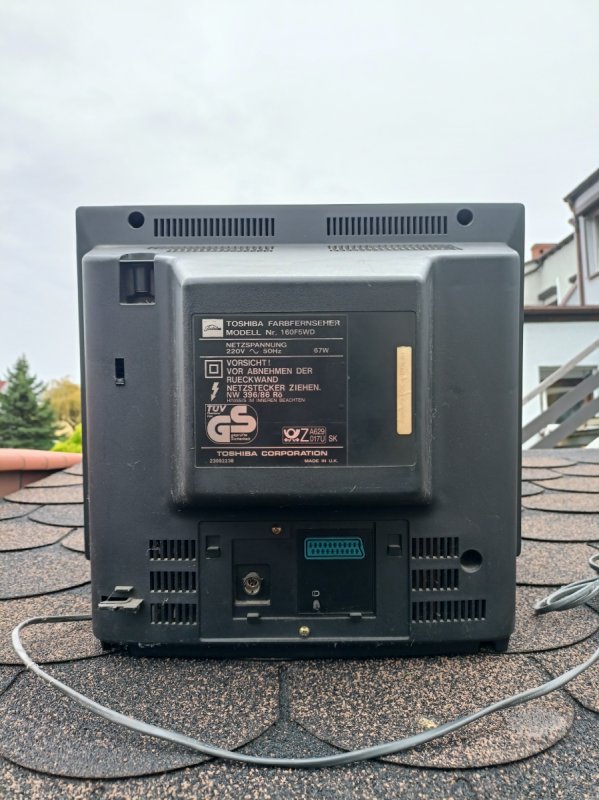 Telewizor TOSHIBA model nr. 160F5WD sprawny - 03