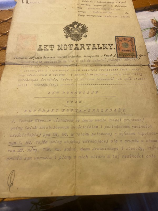 Akt notarialny