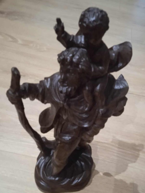 Święty Krzysztof z dzieciątkiem Jezus - 02 Święty Krzysztof z dzieciątkiem Jezus - 02