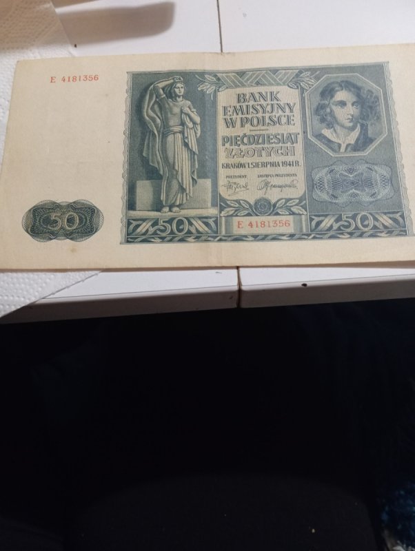 Sprzedam Bank od 50 zł 1941 roku