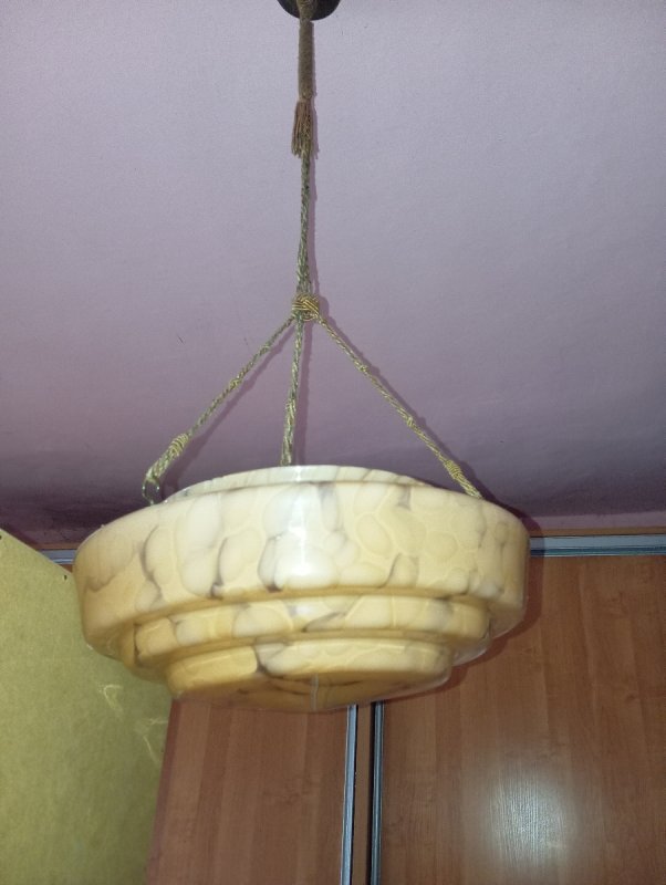 Żyrandol Art Deco
