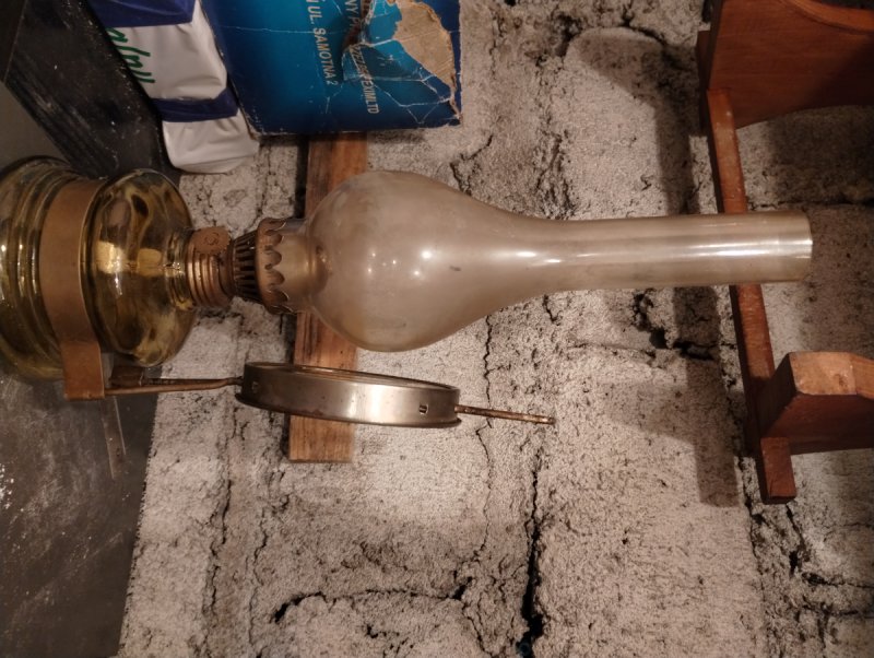 Lampa naftowa nieurzywana