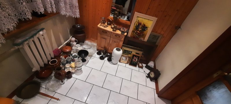 Zegary dzbany kryształ obrazy itp