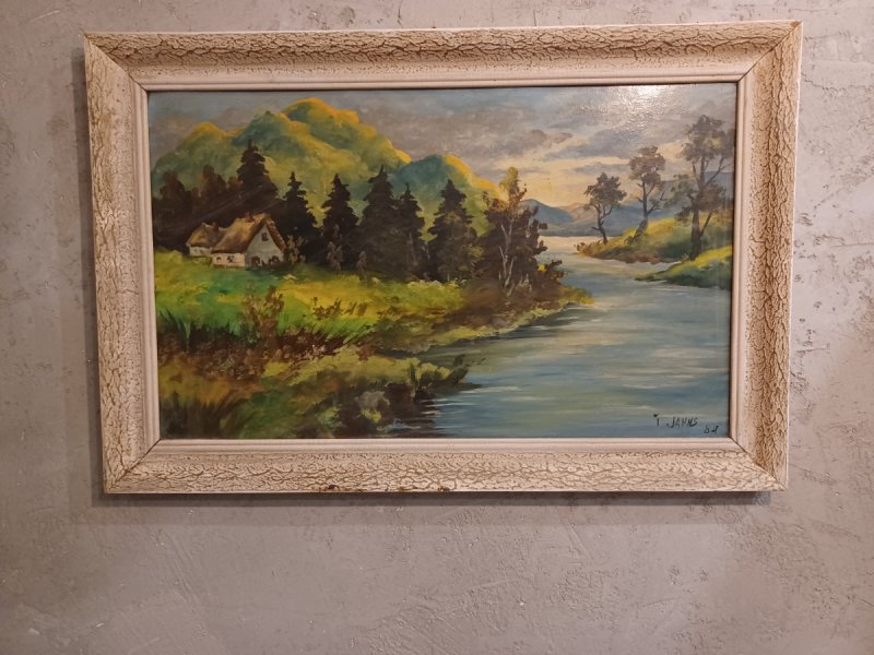 Obraz recznie malowany na płótnie