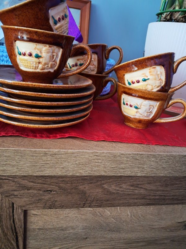 Zestaw kawowy porcelanowy