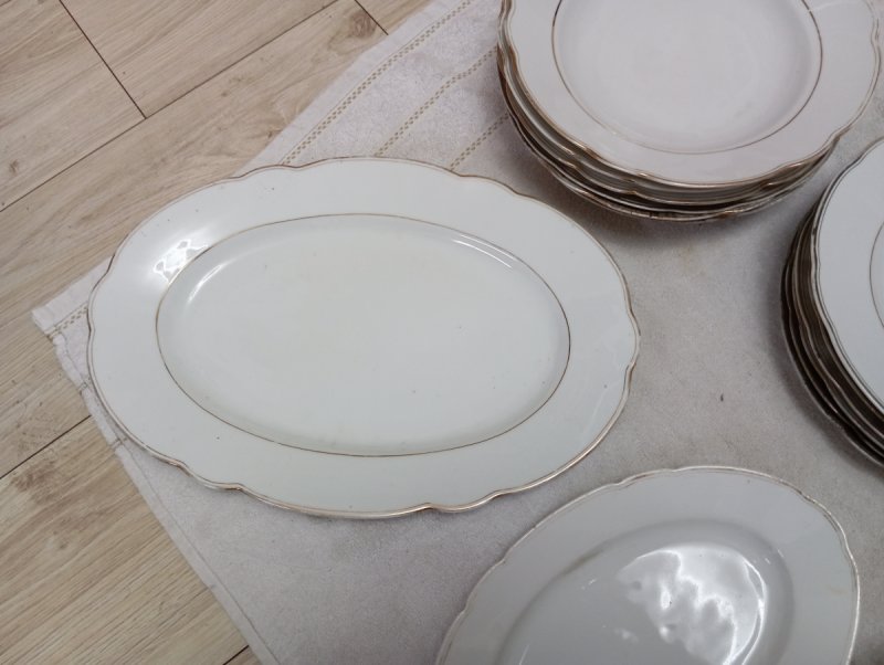 Zestaw starej porcelany na 6 osób - 04