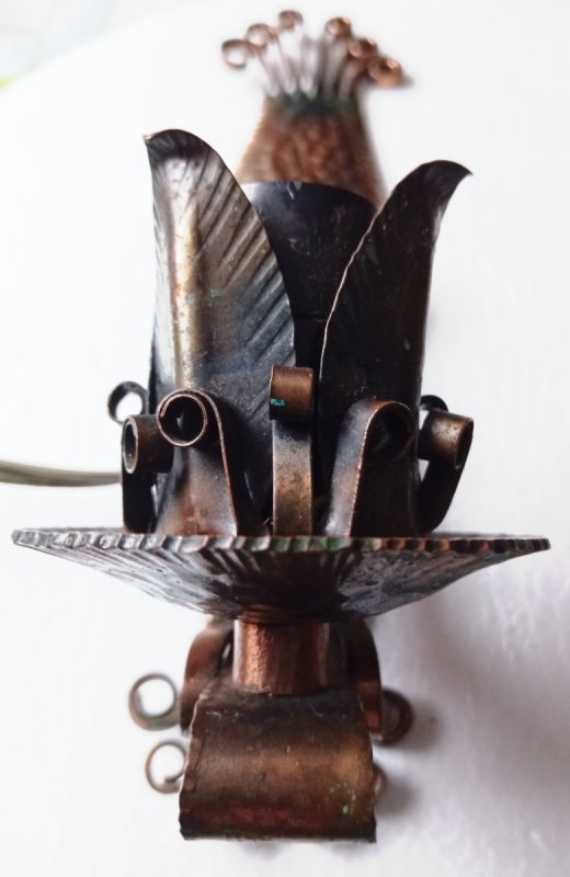 Stara lampa ścienna wintage