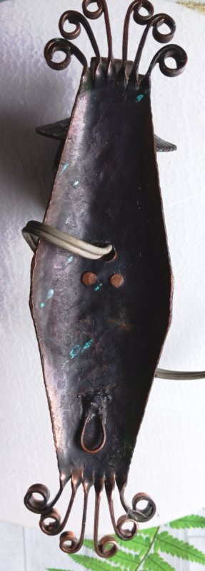 Stara lampa ścienna wintage - 03