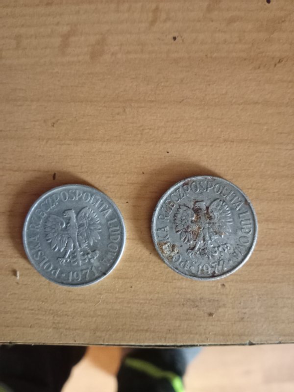 Monety z czasów PRL 50gr dwie sztuki