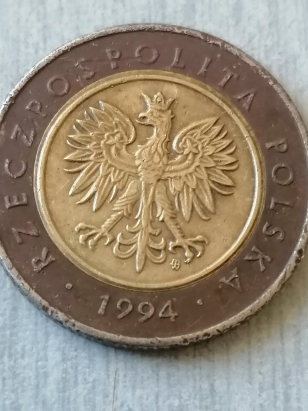 Moneta 5 zł z 1994