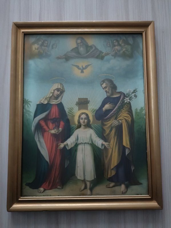 Obraz Rodziny i Trójcy Świętej