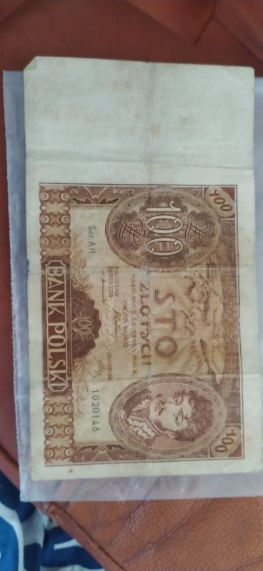 Banknot 100zł