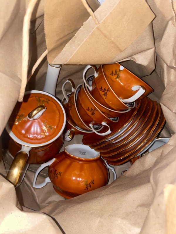 3 zestawy porcelany