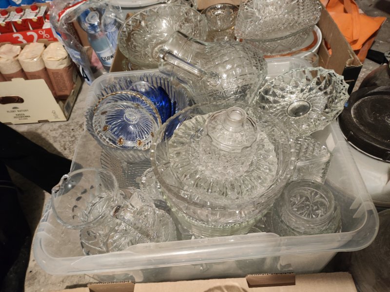 Porcelana, szkło kryształy